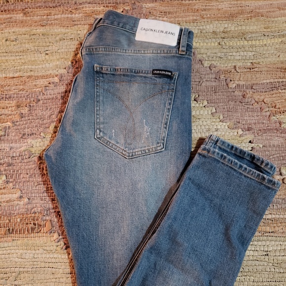 Calvin Klein Denim - Calvin Klein Geraldton Blue Skinny Fit Jean